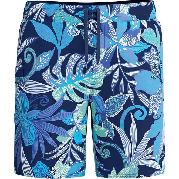 Męskie Szorty Print Brdshrt 18"  fiery red/white/french blue rozmiar 36