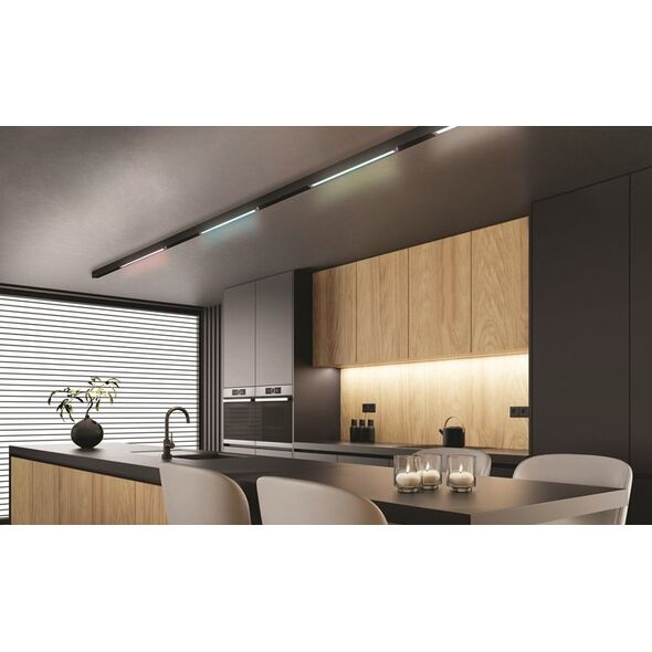 Azzardo Ledowa lampa sufitowa Saga AZ5179 18W do systemu szynowego 1-faz czarna