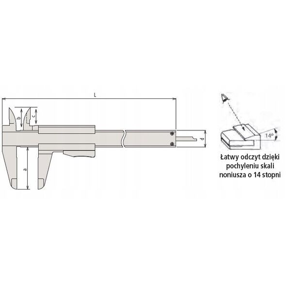 Παχύμετρο Mitutoyo 531-122 με ελατήριο 150mm