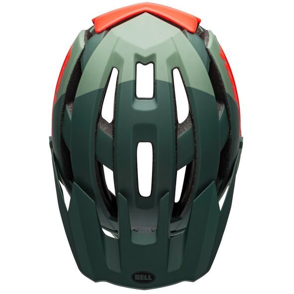 Kask mtb BELL SUPER AIR MIPS SPHERICAL (NEW) Rozmiar kasku: M(55-59 cm), Wybierz kolor: Matte Gloss Green Infrared