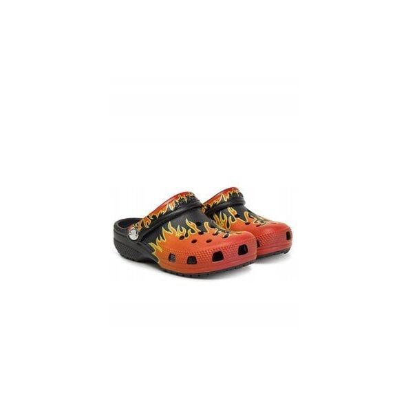 Crocs Classic Flames Clog Kids 210993-0C4 Μαύρο 32/33