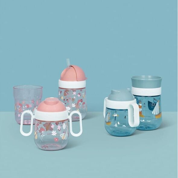 Παιδικό κύπελλο μη-διαρροής Mio Flowers & Butterflies 200ml 108012565243