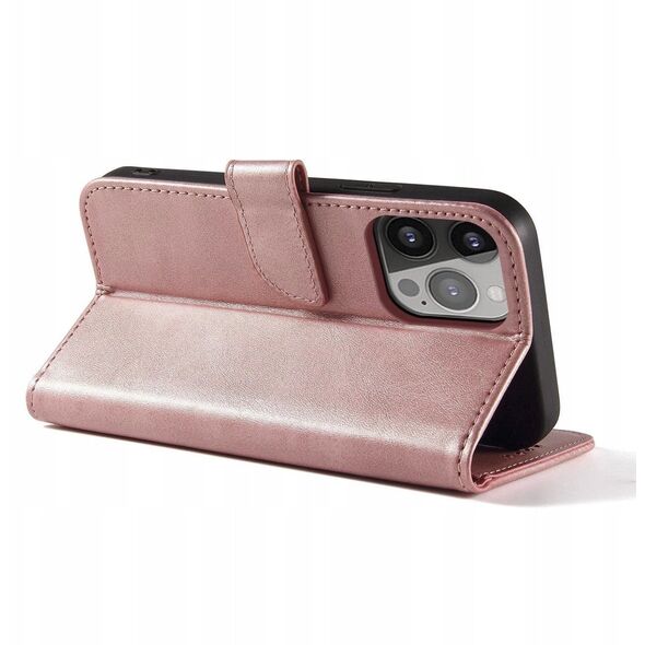 Θήκη Magnet Case με καπάκι για Samsung Galaxy A36 - ροζ
