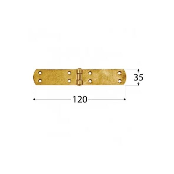 ΜΕΝΤΕΣΕΣ 8071 120X35X2.5MM ΨΕΥΔΑΡΓΥΡΟΣ