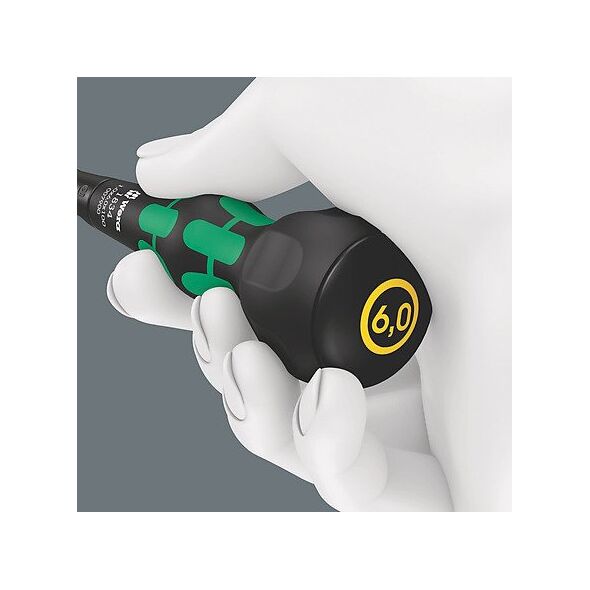 Wera 1834 Kraftform Ball-Grip Schlitz-Dreher 1.0x6.0x150