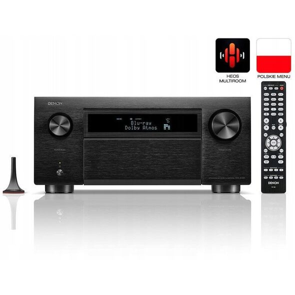 Ενισχυτής Denon AVC-A10H, ενισχυτής οικιακού κινηματογράφου 13.4 καναλιών, μαύρος