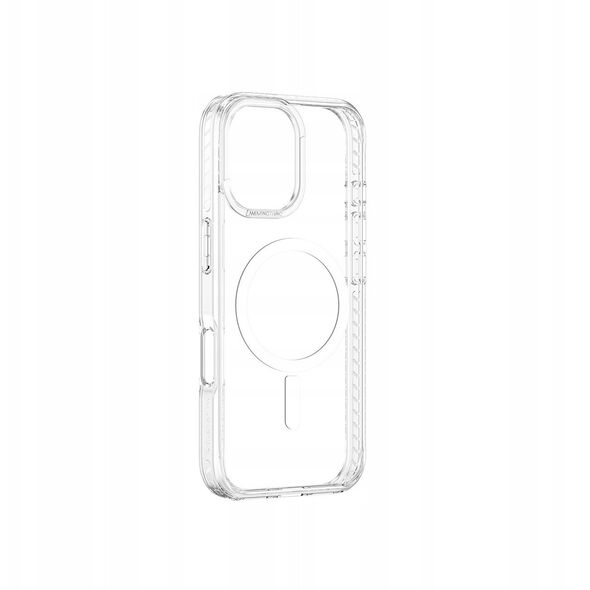 Θήκη σιλικόνης AMAZINGTHING Titan Pro Mag Case με μαγνητικό δακτύλιο για iPhone 16 Plus - διαφανές