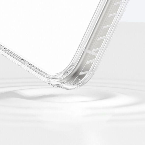 Θήκη σιλικόνης AMAZINGTHING Titan Pro Mag Case με μαγνητικό δακτύλιο για iPhone 16 Plus - διαφανές