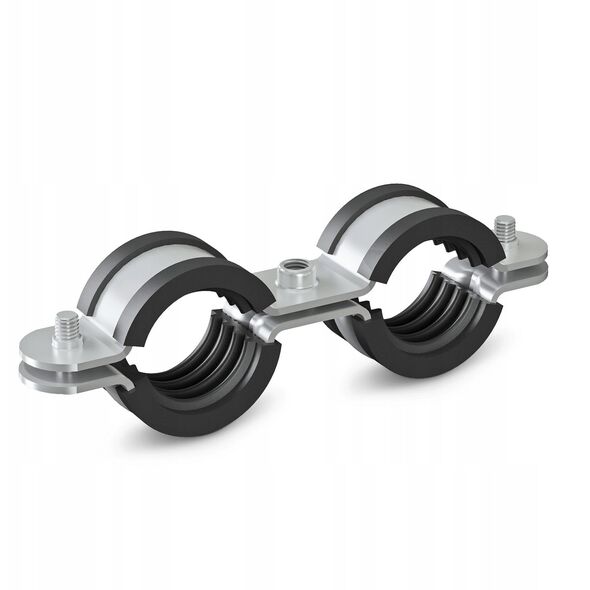 Διπλός σφιγκτήρας UDG με επένδυση 1/2 (20-23mm) KPL M8 γαλβανισμένος