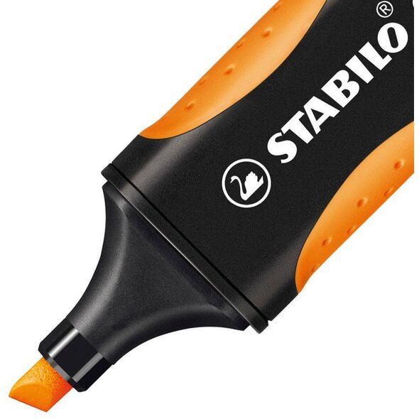 STABILO GREEN BOSS, 1 τεμ., Πορτοκαλί, Λοξή μύτη, Μαύρο, Πορτοκαλί, Πλαστικό, 2 χιλ.