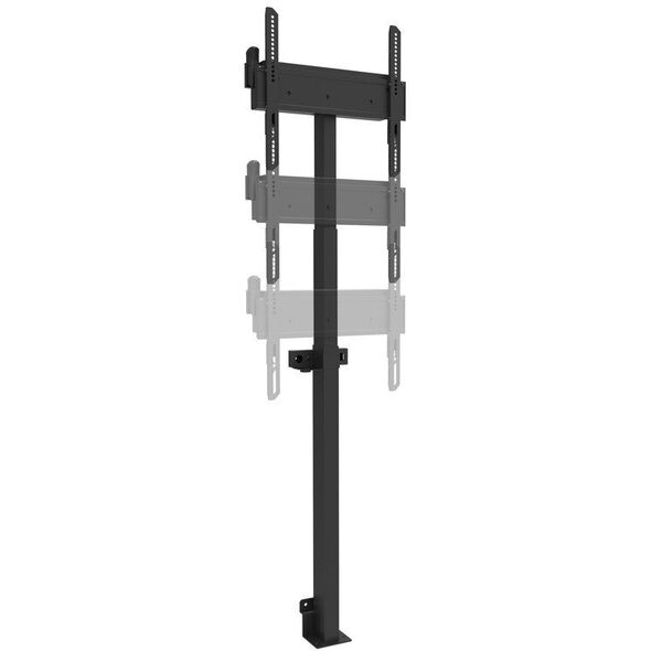 Multibrackets M Μηχανοκίνητη Βάση Δαπέδου 60kg Μαύρο, 60 kg, 81.3 cm (32"), 152.4 cm (60"), 100 x 100 mm, 400 x 400 mm, 1210 - 1860 mm