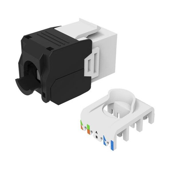 Equip Keystone Jack μη θωρακισμένο Cat.6A εργαλείο 8 τεμ. λευκό