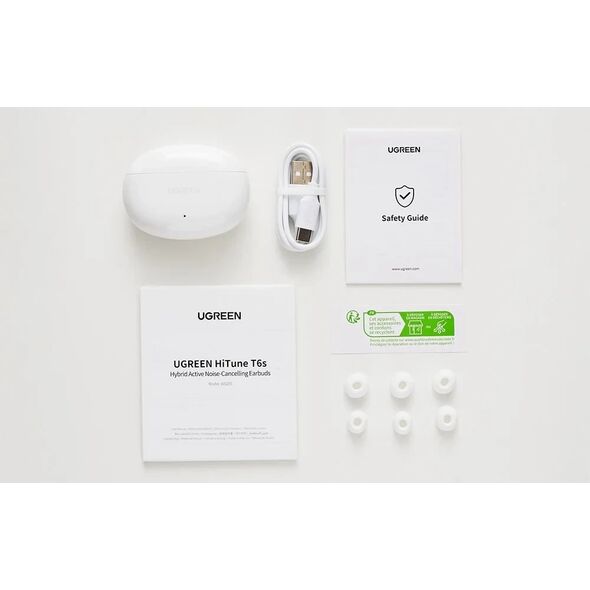 UGREEN 45585 Słuchawki dokanałowe WS205 HiTune Hybrid ANC