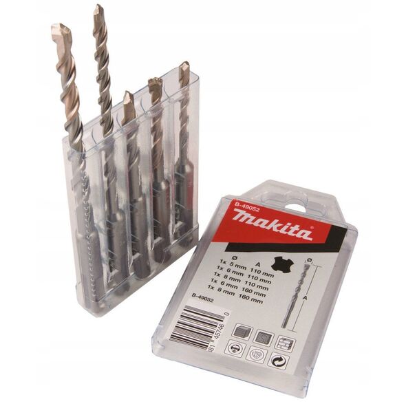 Σετ τρυπανιών MAKITA MAKITA B-49052 SDS-VPLUS Nr2 5 τεμ.