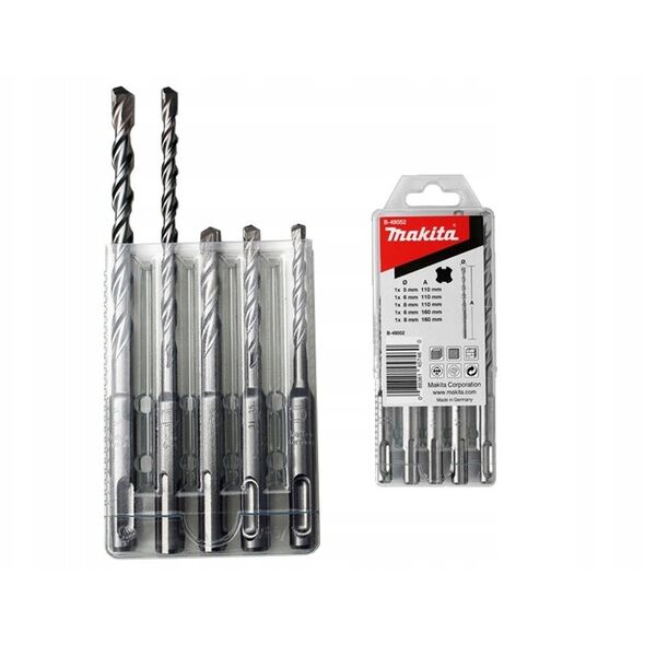 Σετ τρυπανιών MAKITA MAKITA B-49052 SDS-VPLUS Nr2 5 τεμ.