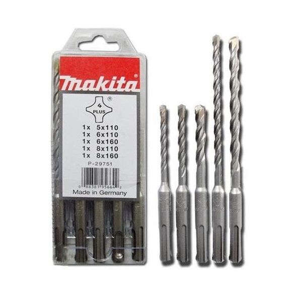 Σετ τρυπανιών MAKITA MAKITA B-49052 SDS-VPLUS Nr2 5 τεμ.