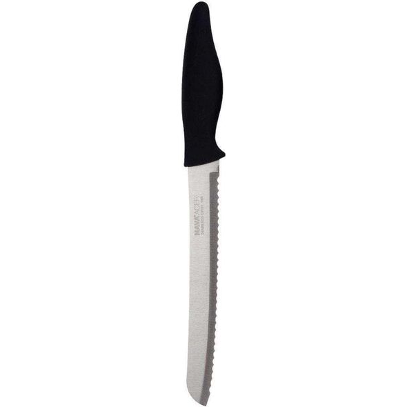 NAVA Nóż kuchenny stalowy DO CHLEBA pieczywa bułek bagietek ACER 32,5 cm