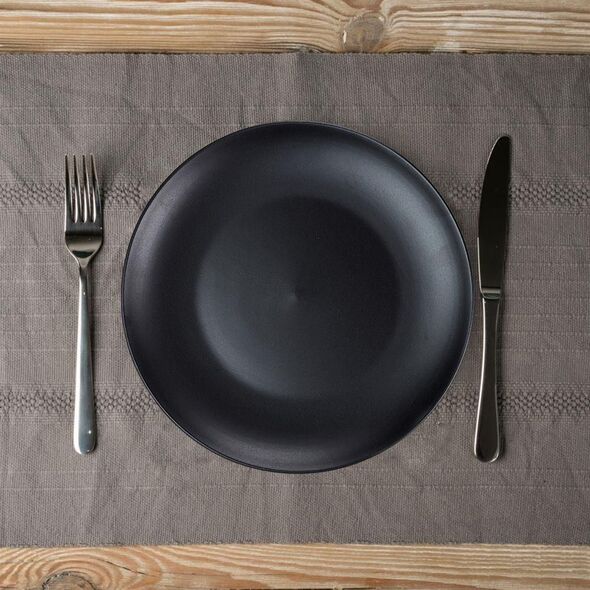 NAVA Talerz ceramiczny SOHO CZARNY obiadowy płytki na obiad 26,5 cm