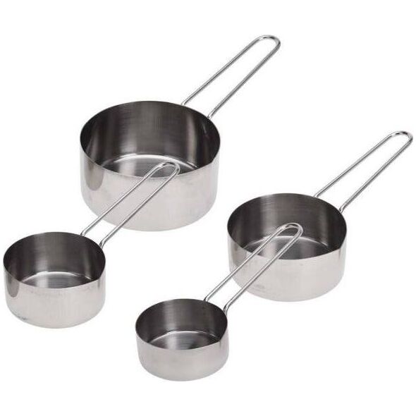 Excellent Houseware Miarki kuchenne KUBKI do odmierzania miarka 4 szt