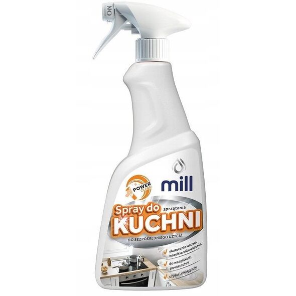 Σπρέι καθαρισμού κουζίνας MILL KITCHEN, προϊόν καθαρισμού 555 ml (συσκ. 6 τεμ.)