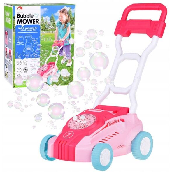 A lawn mower for blowing soap bubbles ZA4925 RO