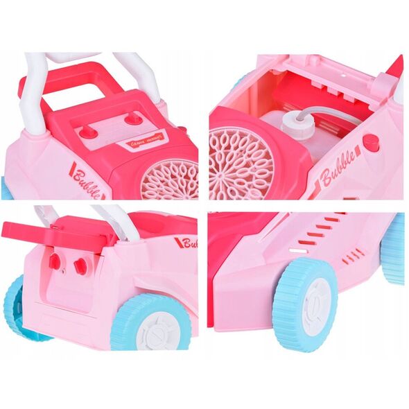 A lawn mower for blowing soap bubbles ZA4925 RO