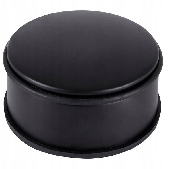 Vilde Stoper do drzwi metalowy czarny 11,5 cm