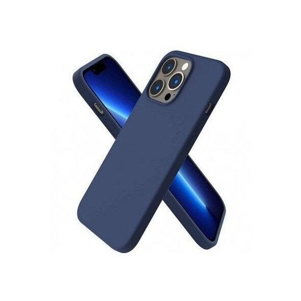 Mocco Υπερλεπτή Μαλακή Ματ Θήκη Σιλικόνης 0.3 mm για Xiaomi 12 5G / 12X 5G Σκούρο Μπλε