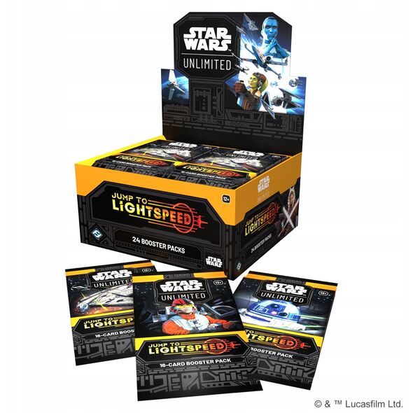 Star Wars: Unlimited Card Game - Άλμα στην Υπερταχύτητα - Κουτί Ενισχυτών (24)