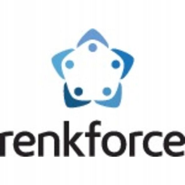 Renkforce RJ45 LAN-port RF-4695234 Σετ με 10 τεμ. Ασημί μπλε συμπεριλαμβανομένου 1 κλειδιού RF-4695234