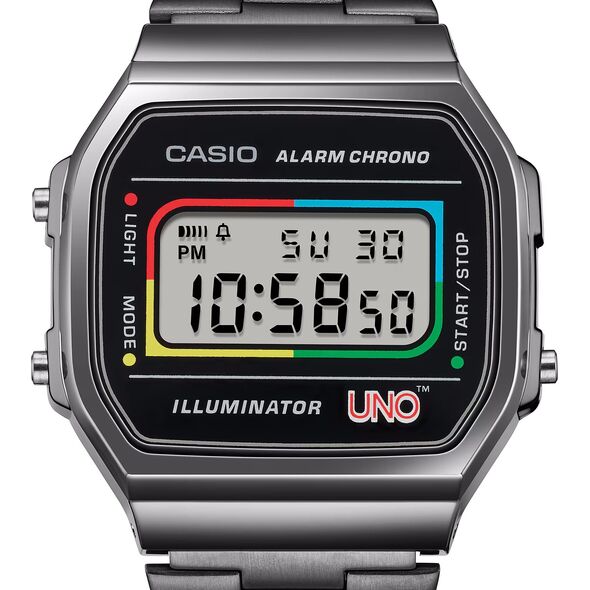 Casio Vintage Zegarek dla dzieci Casio A168WEUC-1AER czarny