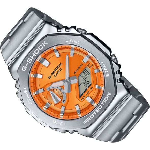 Zegarek G-SHOCK Zegarek Casio G-Shock GM-2110D-4AER G-Steel męski .