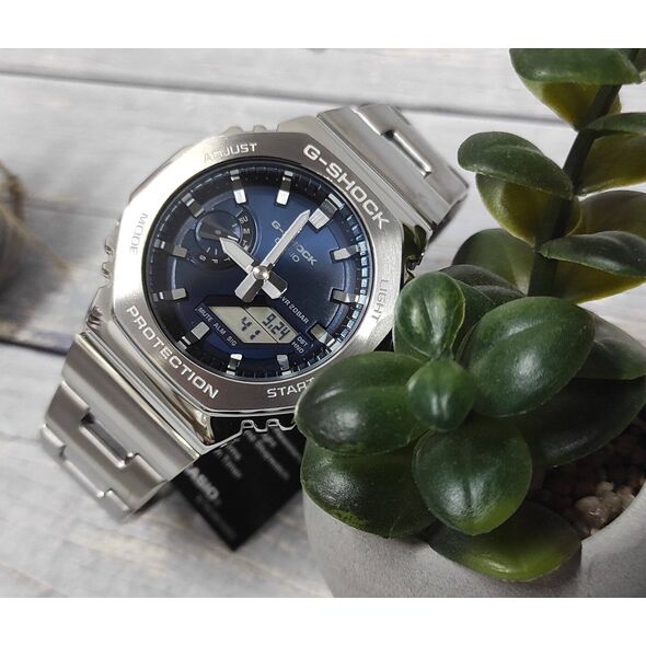 Zegarek G-SHOCK Zegarek Casio G-Shock GM-2110D-2BER G-Steel męski .