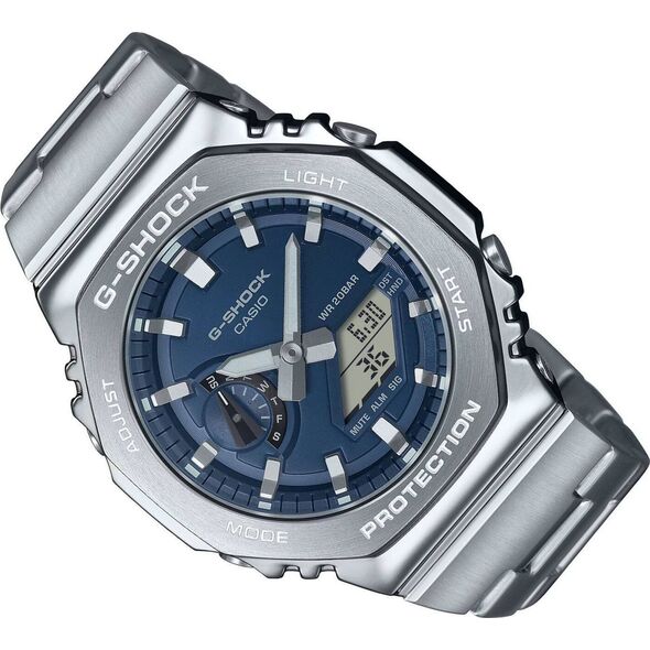 Zegarek G-SHOCK Zegarek Casio G-Shock GM-2110D-2BER G-Steel męski .