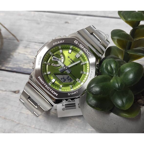 Zegarek G-SHOCK Zegarek Casio G-Shock GM-2110D-3AER G-Steel męski .