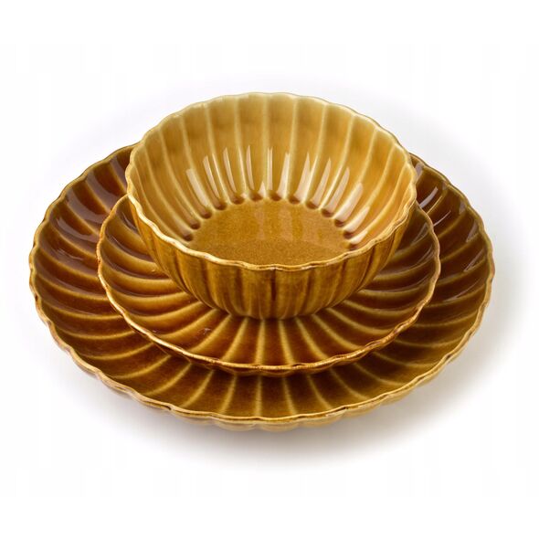 EVIE HONEY Πιάτο δείπνου 27xh4cm