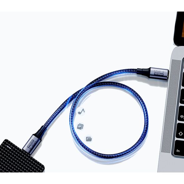 Καλώδιο USB-C σε USB-C 4 γρήγορη φόρτιση PD 100W καλώδιο 40 Gbps | 1m