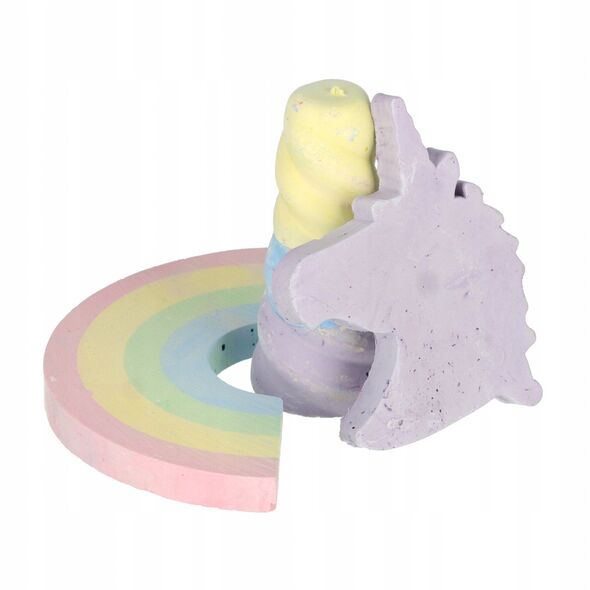 Κιμωλία πεζοδρομίου 3 τεμ Unicorn Mix Starpak B/C 12/144