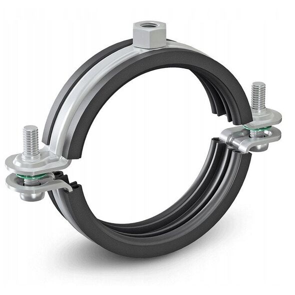 Μονή σφιγκτήρας HOBBY με επένδυση 1/2” BK (20-24)