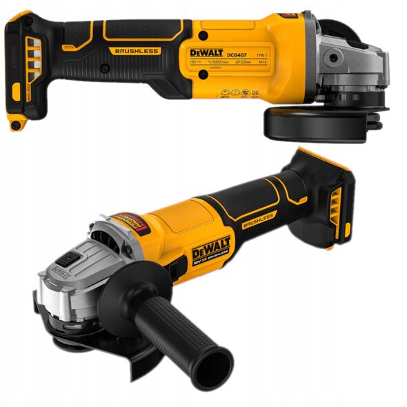 ΓΩΝΙΑΚΟΣ ΤΡΟΧΟΣ DEWALT 125mm 18V DCG407N BL