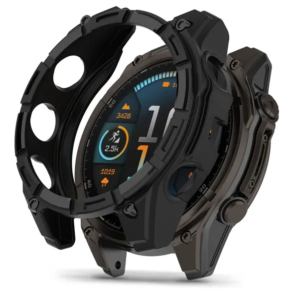 Etui Tech-Protect Defense Air Garmin Fenix 8 47mm Black