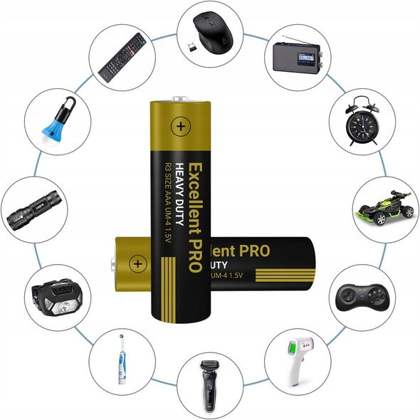 ΜΠΑΤΑΡΙΑ EXCELLENT PRO R03/AAA 1,5V συσκ.24τμχ
