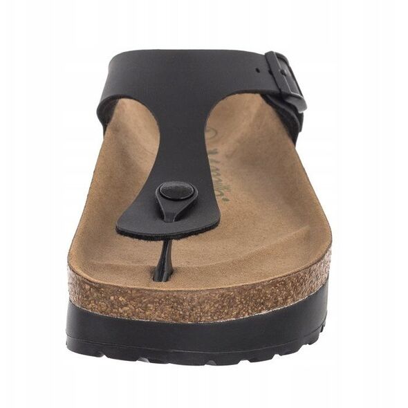 Birkenstock Papillio Gizeh Platform Vegan 1027367 Μαύρο 38