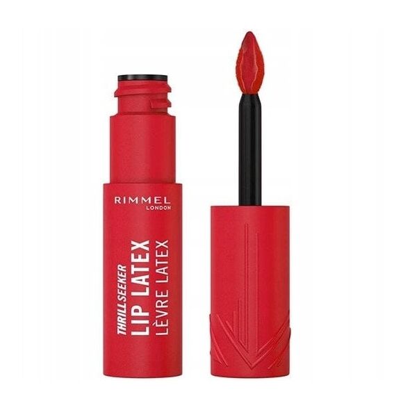RIMMEL Thrill Seeker Lip Latex Κραγιόν για τα χείλη 400 Rebel 6 ml