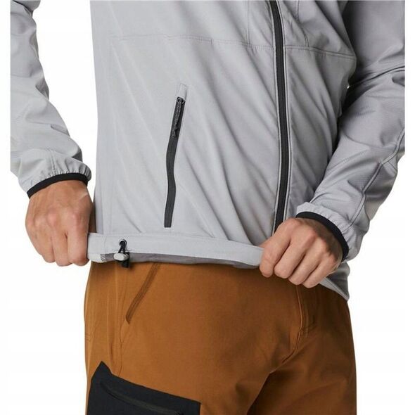 Columbia Tall Heights Hooded Softshell Jacket 1975591039 szary L