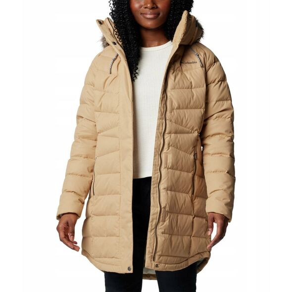 Columbia Belle Isle II Mid Down Jacket 2085153262 Beżowe L