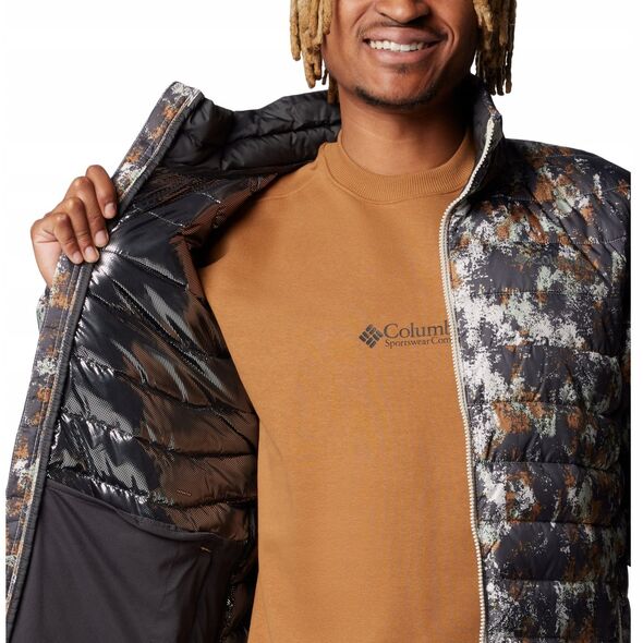 Columbia Powder Lite II Printed Jacket 2098394278 szary XL