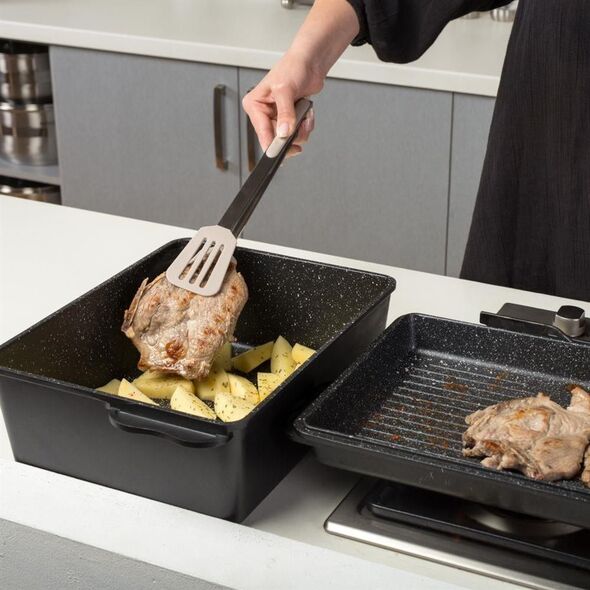 NAVA SZCZYPCE GRILLOWE SILIKONOWE 38cm NAVA MISTY 10-111-018