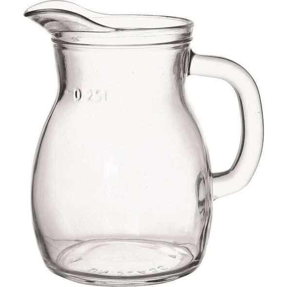Orion Dzbanek szklany do napojów z uchwytem 250 ml