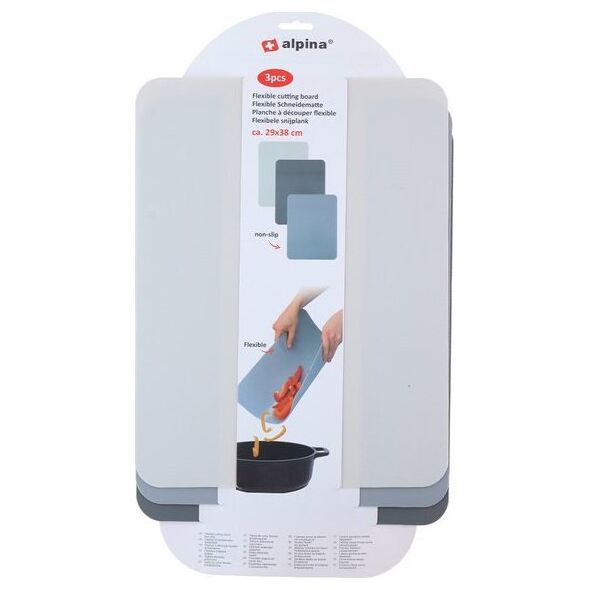 Deska do krojenia Edco plastikowa 38x3szt.